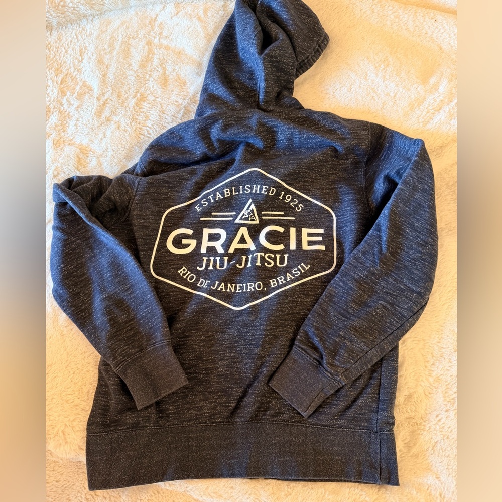 GUC Gracie Jiu Jitsu Navy Hoodie